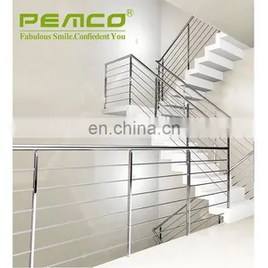 Foshan Factory Safty Outdoor Balustrades & Handrails Tube Stainless Steel Stair Railing thumbnail-2