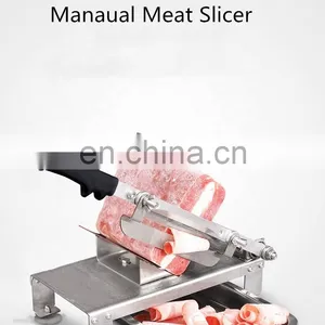 Stainless Steel Multifunction Manual Frozen Mutton Beef Meat Slicer/vegetable Fruit Spiral Slicer/vegetable Spiralizer thumbnail-7