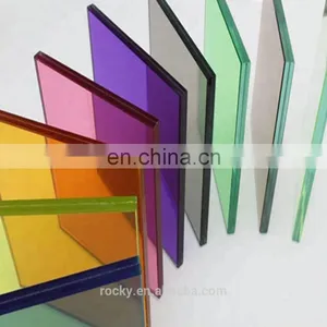 4.0mm to 12.0mm Clear Black and Dark Blue Golden Bronze Float Glass Price thumbnail-1