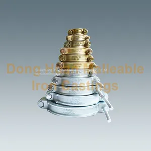 Double Bolt Clamps Double Bolt Pipe Clamp Supplier Double Bolt Hose Clamp thumbnail-1