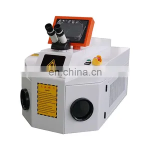 200W Table Silver Gold Copper Jewelry Laser Welding Machine for Eardrop Bracelet Works thumbnail-1
