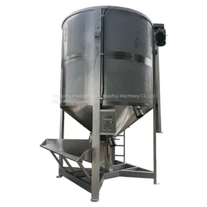 Large Capacity Paddle Mixer Plastic Factory 1000kg Vertical Mixer Dryer thumbnail-2