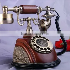 Wooden Old Model Fashion Telephone thumbnail-1