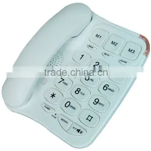Elder Big Button Phone/locked Corded Elderly Phone thumbnail-1