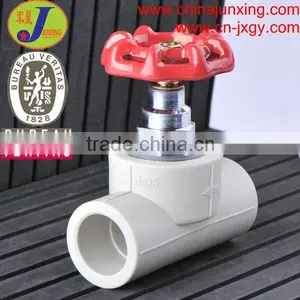 PERT Pipe Fittings/ Plastic Pipe Fittings Hot Fusion Brass Stop Valve thumbnail-1
