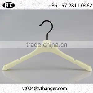 Best Selling White Plastic Clothes Hanger and Pants Hanger for Lady thumbnail-5