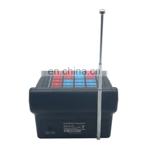 Restaurant Wireless Paging Queuing System 1 Transmitter 10 Coaster Pagers for Guest Waiter Calling thumbnail-4