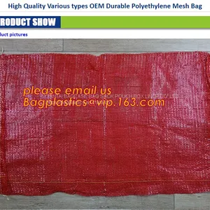 5kg 10kg 15kg 30kg 50kg Raschel Mesh Bags for Potato Vegetable,50*80cm 35kg Plastic Raschel Mesh Bag, Bagplastics, Bagease thumbnail-4