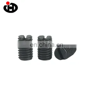 Premium DIN 551 Slotted Set Screws With Flat Head Black thumbnail-3