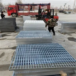 New Design Best Price Steel Driveway Grates Hot Dip Galvanized Stainless Steel Grating thumbnail-1