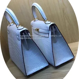 Himalayan Bag Women's Crocodile Leather Women's Bag 2022 New Luxury Brand Leather Bag Hand-Held Platinum Bag thumbnail-4