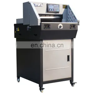 Factory Price Triple Motor Control Office Use Low Noise Heavy Duty Electric Guillotine Paper Cutter thumbnail-4