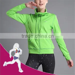Running Coat Spandex Fabric, Dry Fit Running Sports Wear thumbnail-1