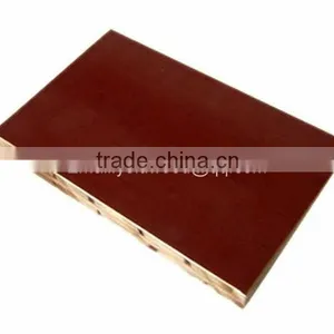 SHANDONG 18MM FILM FACED PLYWOOD FOR CONSTRUCTION thumbnail-1