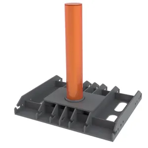 Manufacturer Supplier IWA Shallow Mount SF302-1000 Fixed Bollards thumbnail-1