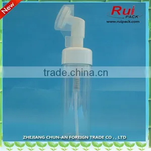 Plastic Clear Foam Bottle With Silicone Foam Pump for Personal Face Washing/ 30mm 43mm Closure Foam Pump thumbnail-2