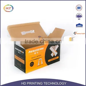 Custom Cardboard Corrugated Paper Box With Handle thumbnail-1