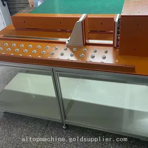 Aitop Prismatic Battery Manual Stacking Strapping Pressing Machine for Prismatic Battery Automatic Assembly Line thumbnail-1