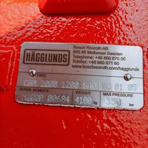 Hagglunds Wide Speed Range Low Noise Variable Motor CBM 2000 1200 SA0N0C 01 05 thumbnail-4