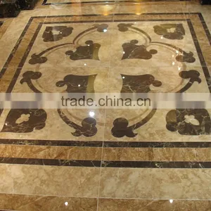 Polished Inlay Floor Waterjet Marble thumbnail-6