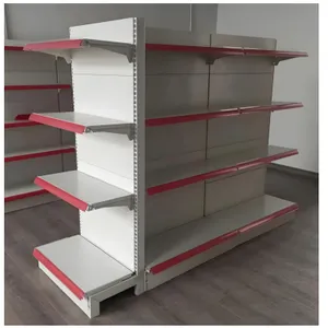 Heavy Duty Cold-Rolled Steel Rack Supermarket Shelf thumbnail-4