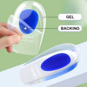 Silicone Half Insoles Heel Pads – Cushioning & Pain Relief for Heels Half-Length Insole thumbnail-3