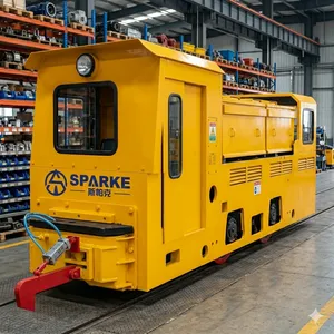 Battery Electric Locomotive for Sightseeing Train and Park Transportation thumbnail-1