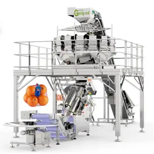 Mesh Bag Fruit Package Machine / Semi Automatic Citrus Net Bag Packaging Machine for Sale thumbnail-1