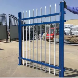 Heavy Duty Welded Zinc Steel Fence, Q235 Steel, 3.0mm Wire Diameter, 2.4m Length thumbnail-3