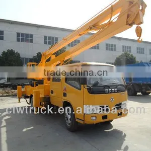 Dongfeng FRK 16m Crew Cab Truck Mounted Aerial Work Platform in Peru thumbnail-1