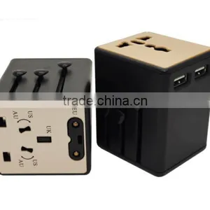 Purple Blue and More Our Own Patent uk Canada Plug Adapter/universal Travel Adapter With Usb Port/universal Multi Plug Adapter thumbnail-4