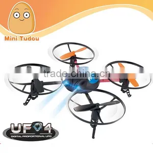 China Manufacture 4 Channels With Gyroscope RC UFO , 2.4G Quadrocopter thumbnail-1