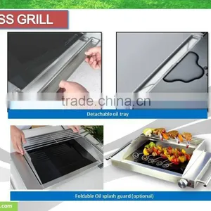 Electric Glass Grill GS CE CB ROHS LFGB thumbnail-6