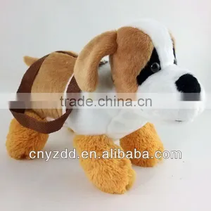 Plush Stuffed Toy Dog Bag/plush Toy Bag/baby Cute Dog Plush Toy Bag thumbnail-1