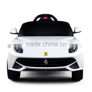 Battery Opreated PP Plastic Type Ferrari F12 Licensed Ride on Car for Kids thumbnail-2