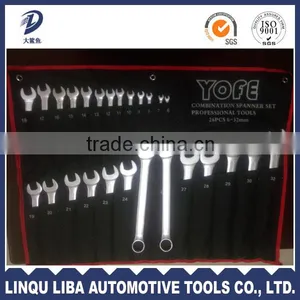 Chrome Plated Forged Carbon Steel One Open End Spanner Set thumbnail-4