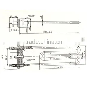 High Quality Customized Stainless Steel Washing Mashine Heating Element thumbnail-4