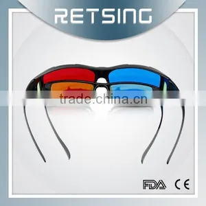 Red / Blue Lens 3D Glasses to Watch 3D Movies at Computer thumbnail-5