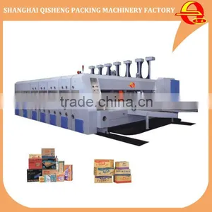 Automatic 6 Color Flexo Printing Slotting Machine thumbnail-1