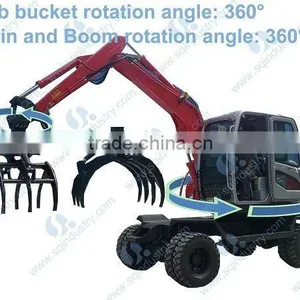 360 Degree Rotation Sugar Cane Loading Machine thumbnail-1