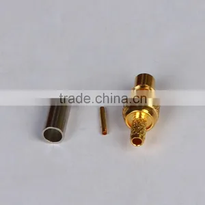 rf Coaxial SMC Connector for Flexible Cable thumbnail-1