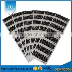 High Quality Printing Glossy Waterproof Adhesive Synthetic Paper Sticker thumbnail-2