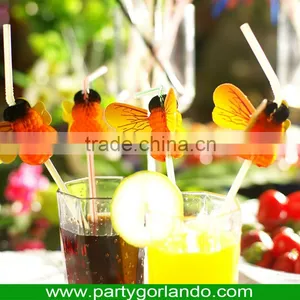 Hot Selling Bee Drinking Cocktail Decorative Straws thumbnail-1
