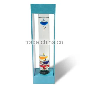 12 Inches High Galileo Thermometer 7 Balls thumbnail-2