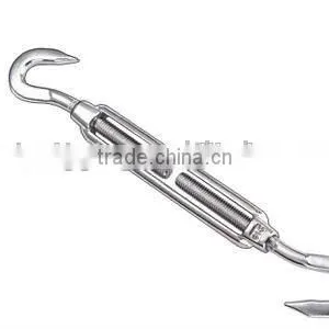 Zinc Plated European Type Turnbuckle With Hook To Hook in China Rigging Manufacturer thumbnail-1