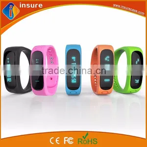 Colorful Bluetooth Smart Wristband Bracelet E02 thumbnail-5