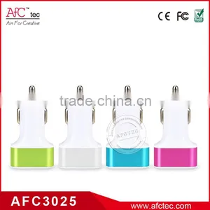 Hot New Products for 2016 Aluminum 12v Cute Multiple Usb Port Car Charger thumbnail-4