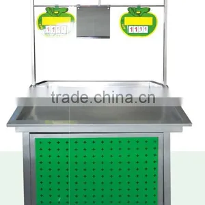TOP Selling Supermarket Metal Vegetable and Fruit Display Shelf thumbnail-3