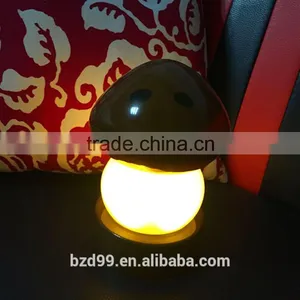 2016 New Original Design Push Control Battery Operated Mushroom Cartoon LED Bedside Table Lamp thumbnail-3