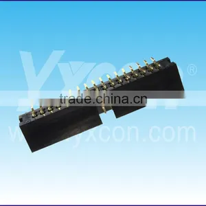 Made in China 2.54mm Pitch Factory Price Dual Row Vertical SMT Box Header Connector thumbnail-3